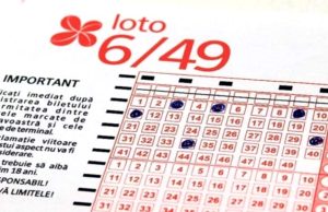 Report urias la Loto 6/49 pentru tragerea de duminică