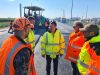 Veste buna pentru soferi: ”În luna Mai va fi efectuată recepția lucrărilor la Pasajul Drajna”