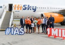 Aeroportul Internațional Iași a atins un milion de pasageri în doar șase luni. Alexe: ”Aceste rezultate sunt cea mai bună dovadă că dezvoltarea aeroportului decurge așa cum trebuie”